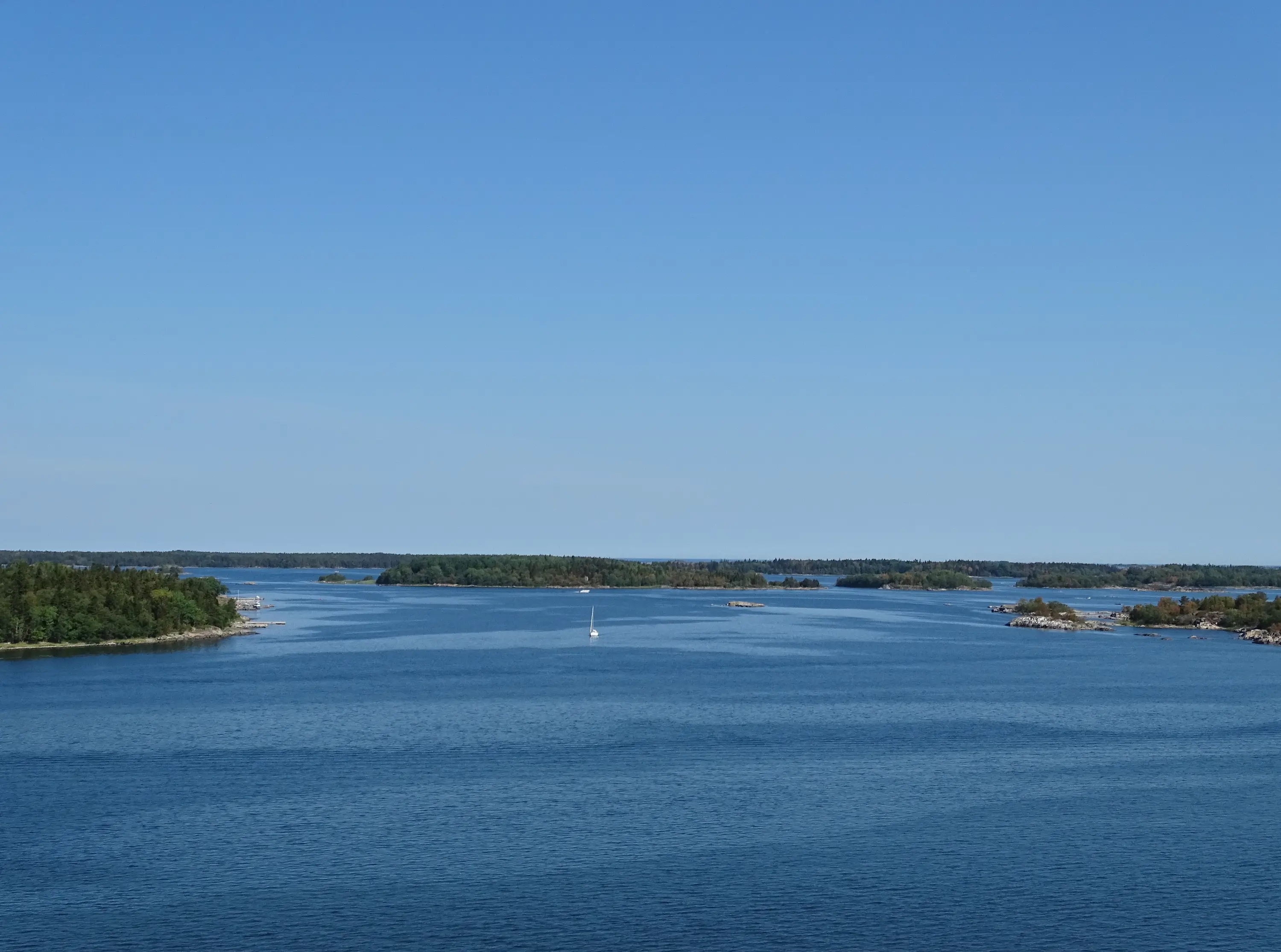 Stockholms skärgårdsvy